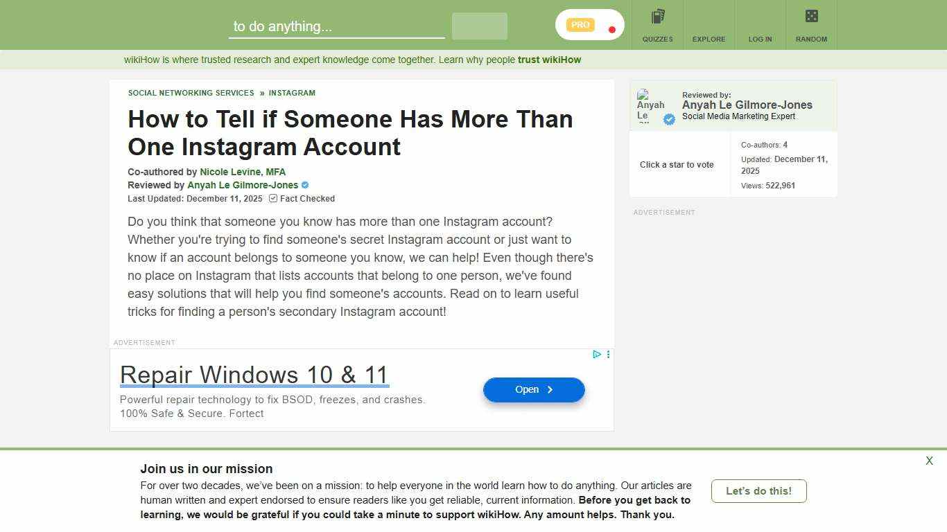 9 Ways to Find Out if Someone Has Multiple Instagram Accounts